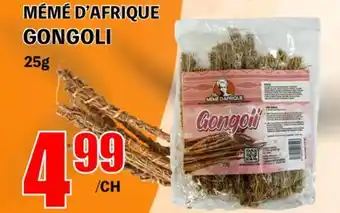 Marche Salaberry MÉMÉ D'AFRIQUE GONGOLI offer