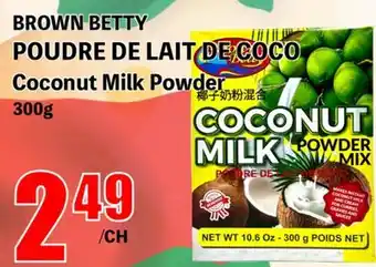 Marche Salaberry BROWN BETTY POUDRE DE LAIT DE COCO Coconut Milk Powder offer