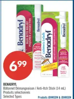 Pharmaprix BENADRYL Anti-Itch Stick offer