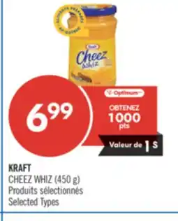 Pharmaprix KRAFT CHEEZ WHIZ offer
