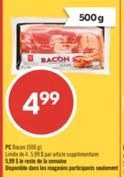Pharmaprix PC Bacon (500 g) offer