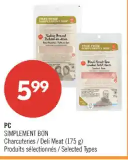Pharmaprix PC SIMPLEMENT BON / Deli Meat (175 g) offer