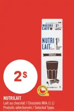 Pharmaprix NUTRILAIT Chocolate Milk (1 L) offer