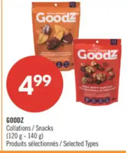 Pharmaprix GOODZ Snacks offer