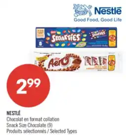 Pharmaprix NESTLÉ Snack Size Chocolate offer