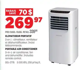 BMR CLIMATISEUR PORTATIF offer