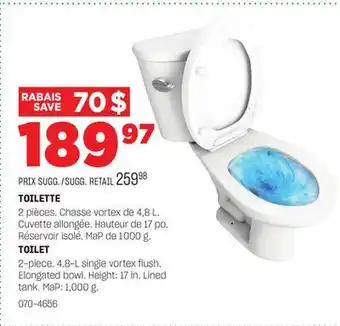 BMR TOILETTE offer