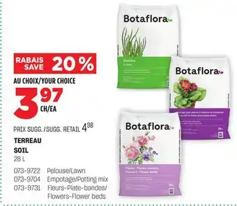 BMR TERREAU offer
