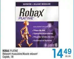 Uniprix ROBAX PLATINE Relaxant musculaire/Muscle relaxant Caplets offer