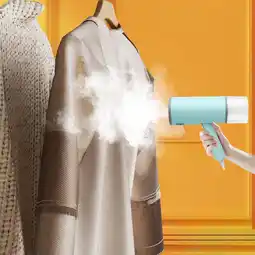 Walmart Dvkptbk Ironing Machine Handheld Hanging Iron Mini Home Travel Portable Foldable Steam Small Ironing Ironing Machine Storage offer