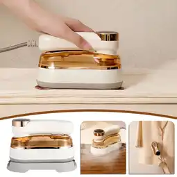 Walmart MAOWAPLG Mini Steam Iron Steam Iron Handheld Portable Steam Iron Portable Steam Iron For Small Size Clothing offer