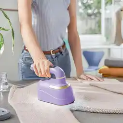 Walmart Electric Hand Ironing Machine Portable Small Household Ironing Machine Rotating Handle Electric Iron Spray Steam Machine offer