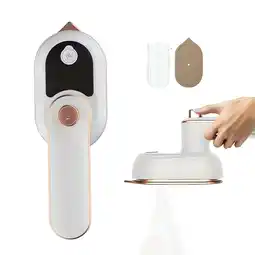 Walmart Qiopertar Flash Deals of the Day Suitable For Clothes Powerful Handheld Hanging Iron Portable Travel Steam Iron Household Min offer