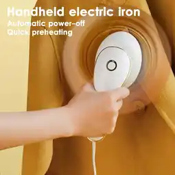 Walmart LADIGASU Handheld Portable Removal Electric Iron Travel Ironing Machine Household Electric Iron Small Size offer