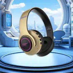 Walmart Wal&mart Deals SEMPAI Bluetooth Earphones Over-ear Foldable Computer Wireless Headphones Noise Cancellation HIFI Stereo Gamin offer