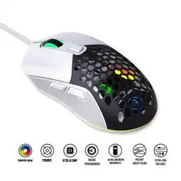 Walmart Fiudx Clearance Sales Wired Gaming Mouse 7200 Dpi Programmable Wired Gaming Mouse Mice Led Rgb Backlight Programmable Mouse offer