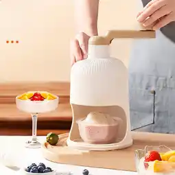 Walmart Meitianfacai Ice Crusher-Manual Rotary Hand Shaved Ice Crusher-Small Manual Shaving Ice Machine For Household-Commercial Hand offer