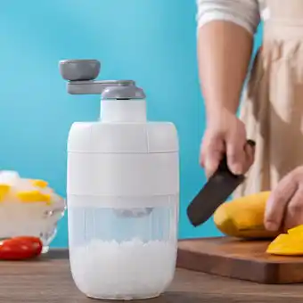 Walmart Ice Crusher-Manual Rotary Ice Crusher-Small Manual Shaving Ice Machine For Household-Commercial Hand-cranked Ice Crusher offer