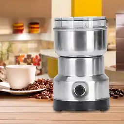 Walmart Aqestyerly House Essentials 100W Electric Coffee Grinder with Removal Coffee Powder Bowl Apartment Home Essentials Clearance offer