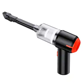 Walmart Lolmot Cordless Vacuum Cleaner, Car Vacuum Cleaner Handheld Usb Rechargeable, Dedusting, Blower and Vacuum Pump 3 in 1, Wet D offer