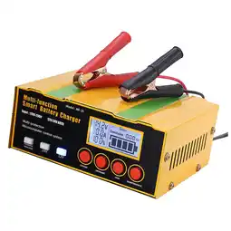 Walmart XZNGL Battery Charger Car Car Automatic Intelligent Multifunction Universal Car Battery Charger 12V / 24V offer