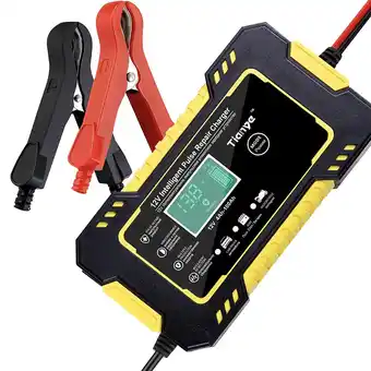 Walmart XZNGL Battery Charger Automotive Smart Car Battery Charger, 12V/6A Smart Automatic Battery Charger Automotive for Car offer