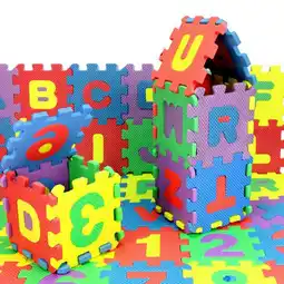 Walmart Up to 60% off SEMPAI 36Pcs Number Alphabet Puzzle Foam Maths Educational Toy Gift Clearance Christmas offer