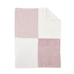 Walmart George Baby Patchwork Blanket - Pink offer