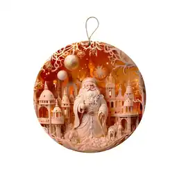 Walmart Qiopertar Flash Deals of the Day Nativity Ornaments Sublimation Unique Christmas Decor Christ Baby Mary Design Gift Christmas offer