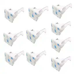 Walmart XZNGL Invisible Spring Child Safety Latches Easy Adhesive Proofing Cabinet Drawer Loc offer