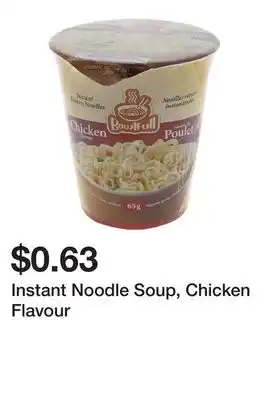 Dollarama Instant Noodle Soup, Chicken Flavour offer