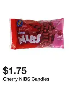 Dollarama Cherry NIBS Candies offer