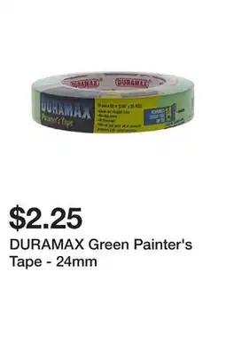 Dollarama DURAMAX Green Painter's Tape - 24mm offer