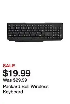 TSC Stores Packard Bell Wireless Keyboard offer