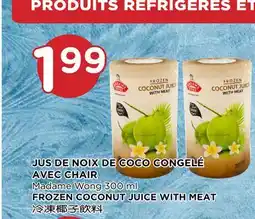 Kim Phat MADAME WONG FROZEN COCONUT JUICE WITH MEAT offer
