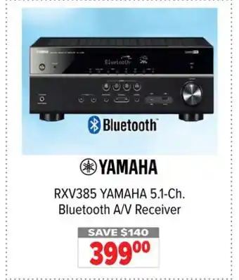 2001 Audio Video YAMAHA 5.1-Ch. Bluetooth A/V Receiver offer