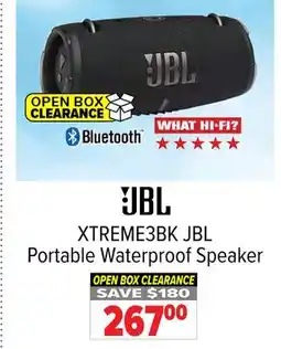 2001 Audio Video JBL Portable Waterproof Speaker 267 offer