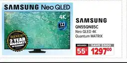 2001 Audio Video 55 QLED 4K NEO HDR 24X PANEL offer