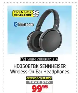 2001 Audio Video SENNHEISER Wireless On-Ear Headphones offer