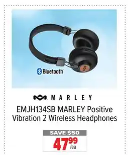 2001 Audio Video MARLEY Positive Vibration 2 Wireless Headphones offer