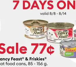 Petsmart Fancy Feast & Friskies offer