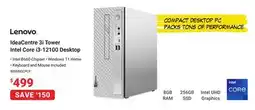 Visions Electronics Lenovo IdeaCentre 3i Tower Intel Core i3-12100 Desktop offer