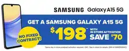Visions Electronics SAMSUNG GALAXY A15 5G offer