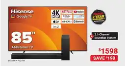Visions Electronics HISENSE A68N Smart TV 85 offer