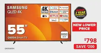 Visions Electronics Q60DA Smart TV 55 offer
