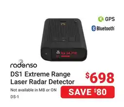 Visions Electronics Radenso DS1 Extreme Range Laser Radar Detector offer