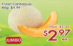Sunny Food Mart Fresh Cantaloup offer
