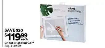 Michaels Cricut Brightpad Go offer