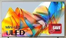 Centre Hi-Fi HISENSE MINI-LED ULED TV 4K QUANTUM DOT / GOOGLE TV 144HZ GAME MODE PRO 55 offer