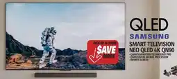 Centre Hi-Fi SAMSUNG SMART TELEVISION NEO QLED 4K QN90 offer
